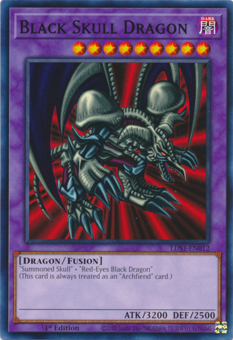 Black Skull Dragon [LDS1-EN012] Common
