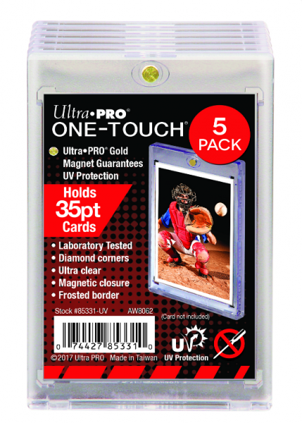 Ultra-Pro: 35PT UV ONE-TOUCH Magnetic Holder (5 pack)