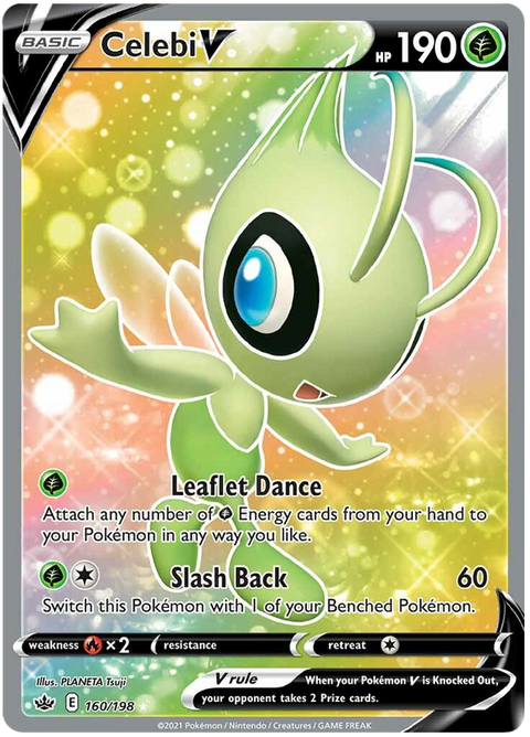 Celebi V (160/198) [Sword & Shield: Chilling Reign]