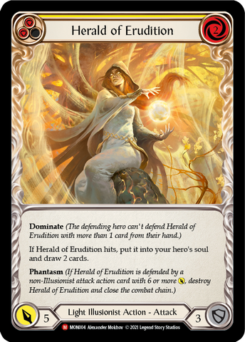 Herald of Erudition [MON004] (Monarch)  1st Edition Normal