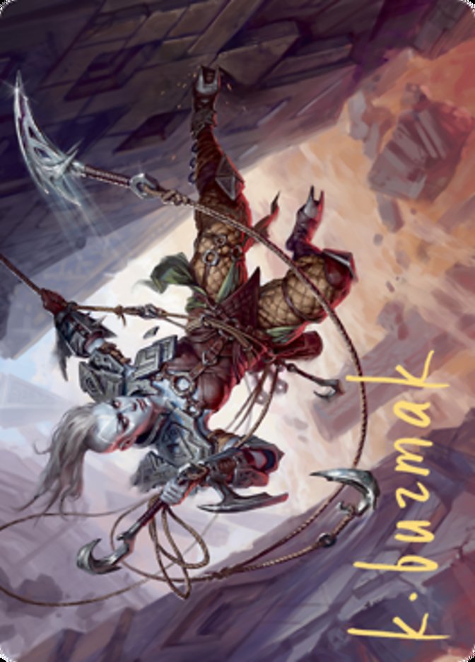 Akiri, Fearless Voyager // Akiri, Fearless Voyager (Art Series) [Zendikar Rising Art Series]