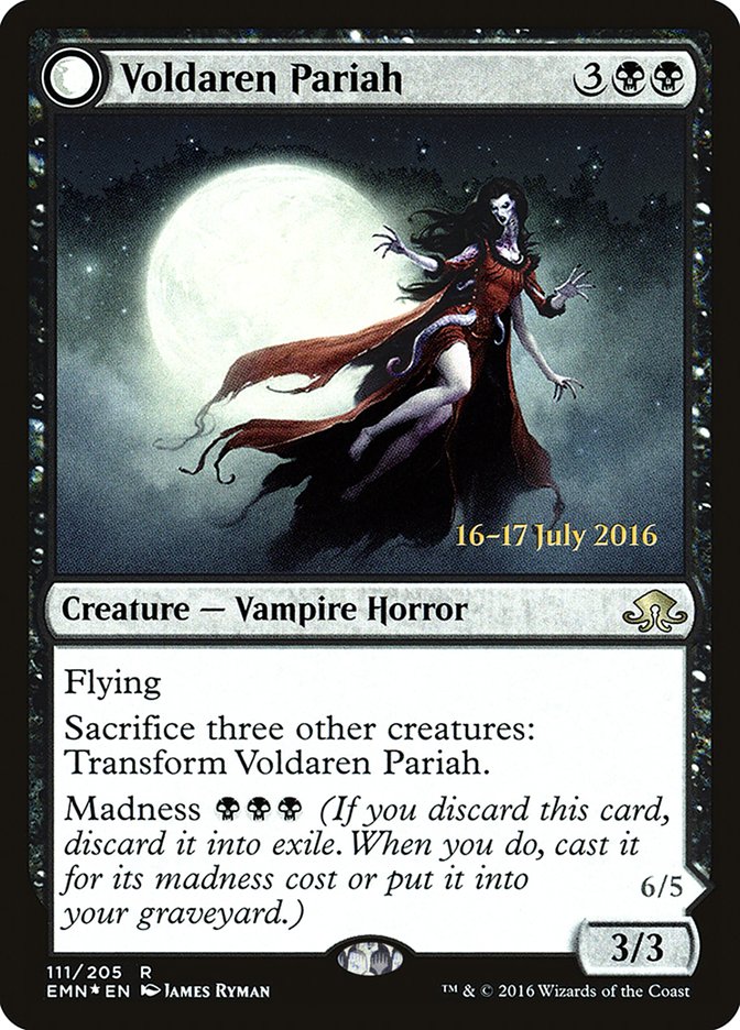 Voldaren Pariah // Abolisher of Bloodlines [Eldritch Moon Promos]