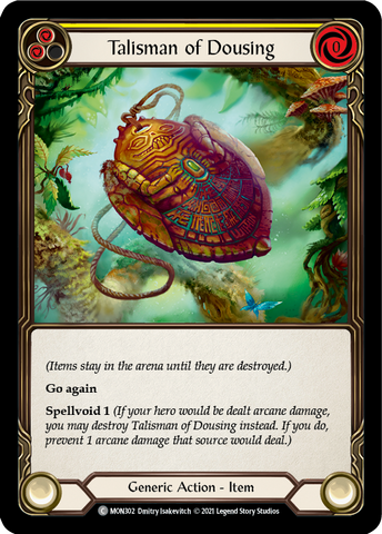 Talisman of Dousing [MON302] (Monarch)  1st Edition Normal