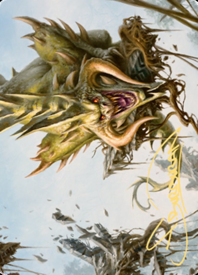 Canopy Baloth // Canopy Baloth (Art Series) [Zendikar Rising Art Series]