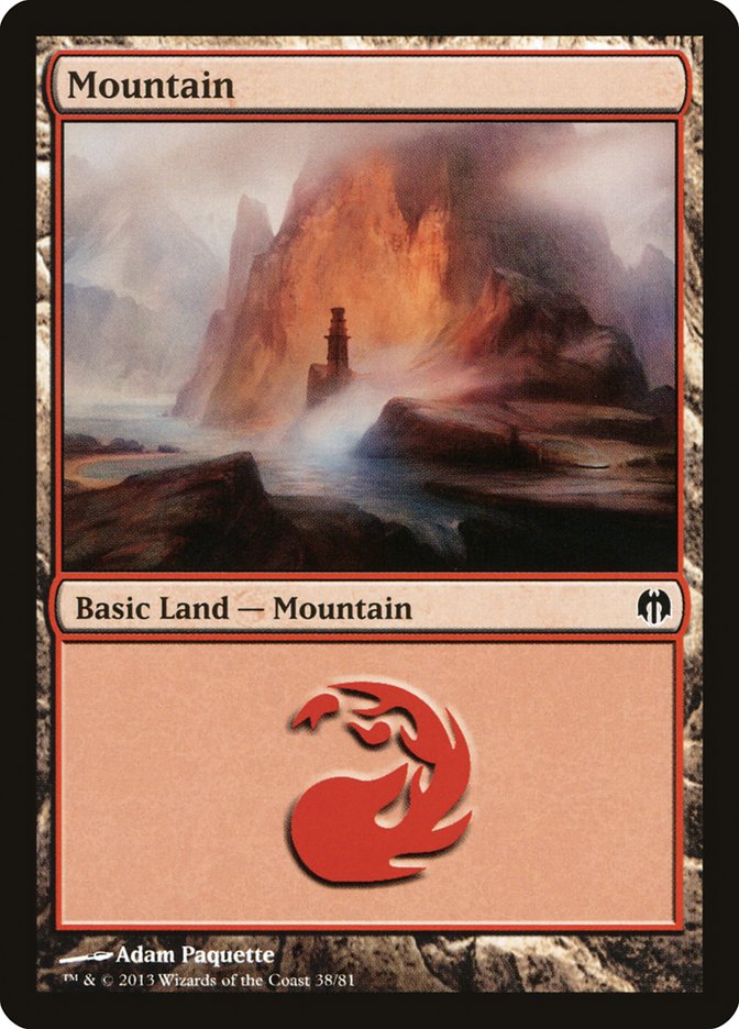 Mountain [Duel Decks: Heroes vs. Monsters]