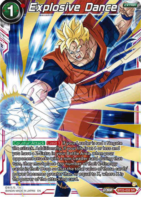 Explosive Dance (BT23-033) [Perfect Combination]