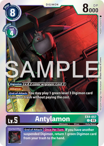 Antylamon [EX4-057] (Reprint) [Starter Deck: Double Typhoon Advanced Deck Set]
