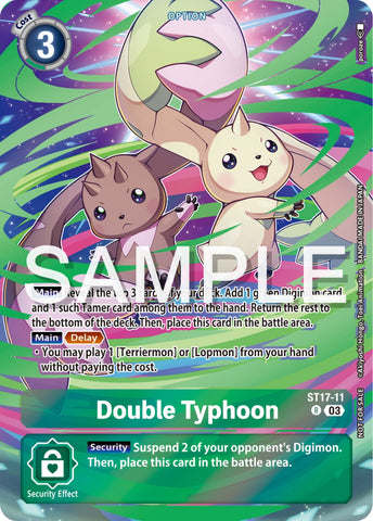 Double Typhoon [ST17-11] (Spring Break Event 2024) [Starter Deck: Double Typhoon Advanced Deck Set Promos]