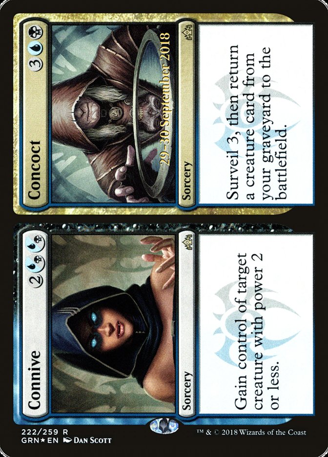 Connive // Concoct [Guilds of Ravnica Promos]
