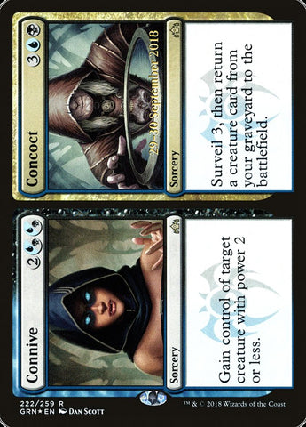 Connive // Concoct [Guilds of Ravnica Promos]