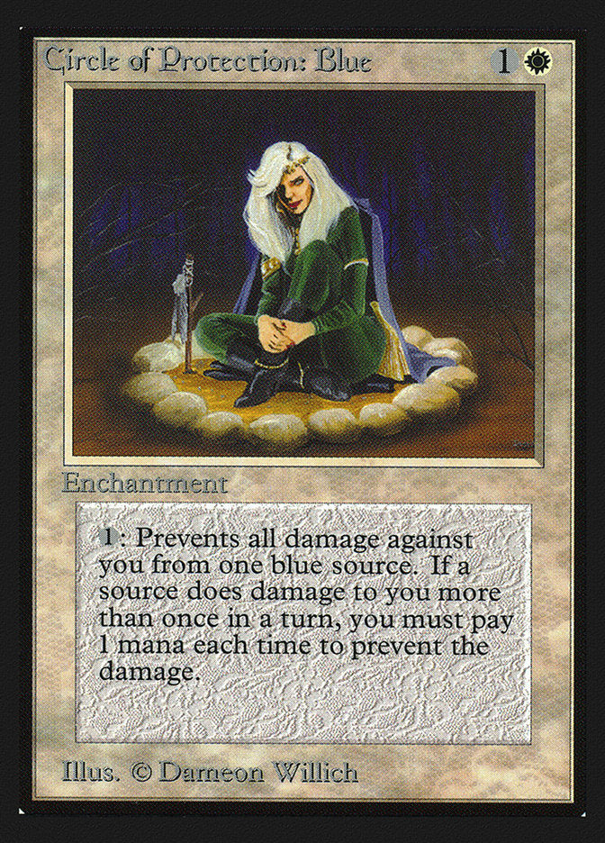 Circle of Protection: Blue (IE) [Intl. Collectors’ Edition]