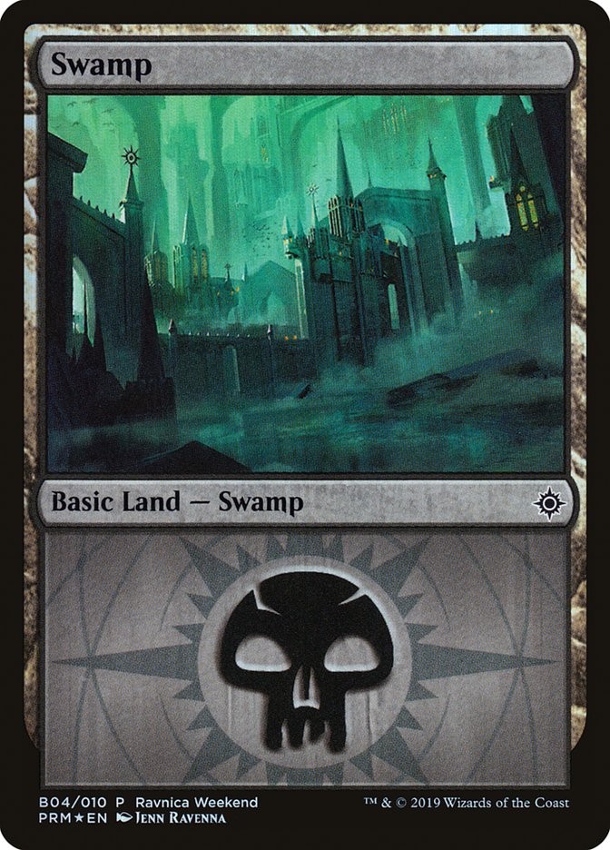 Swamp - Orzhov (B04) [RNA Ravnica Weekend]