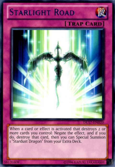 Starlight Road (Purple) [DL17-EN020] Rare
