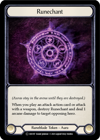 Runechant [U-CRU157] (Crucible of War Unlimited)  Unlimited Rainbow Foil