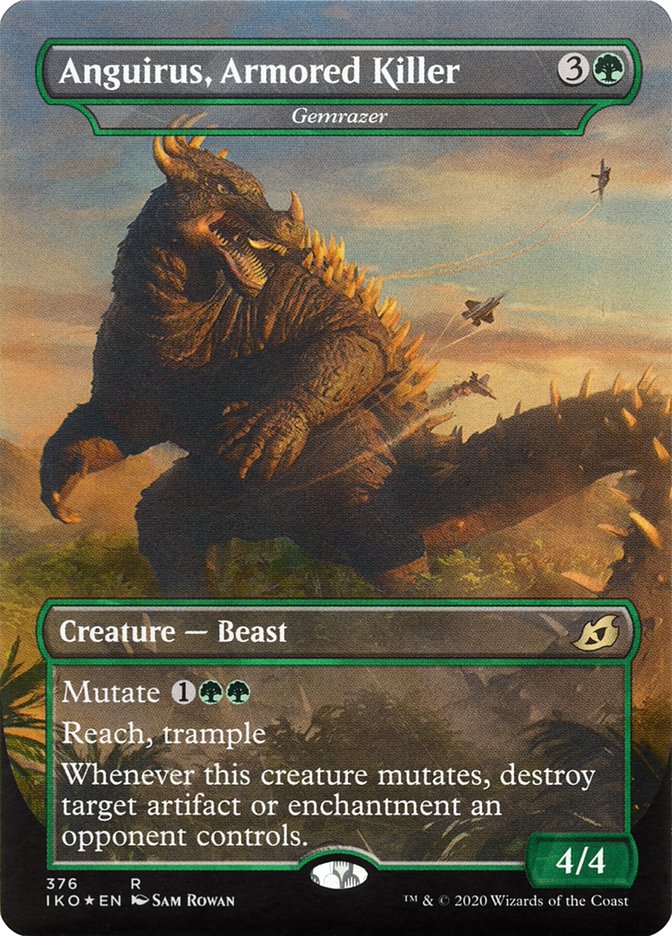 Anguirus, Armored Killer - Gemrazer [Ikoria: Lair of Behemoths]