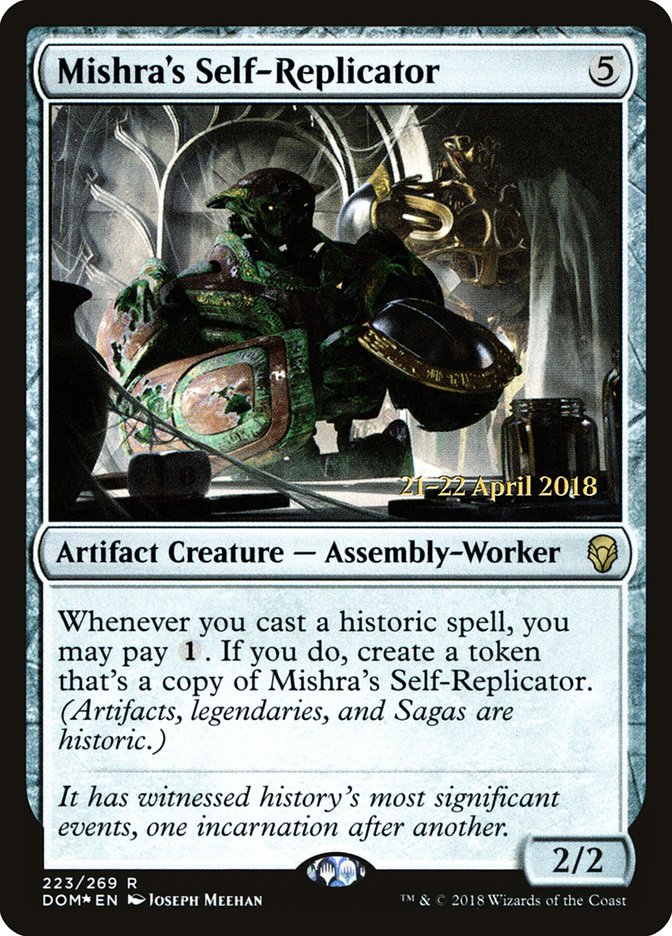 Mishra's Self-Replicator [Dominaria Promos]