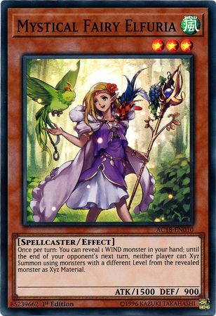 Mystical Fairy Elfuria [AC18-EN010] Super Rare