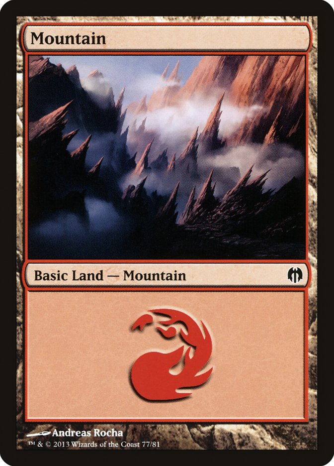 Mountain [Duel Decks: Heroes vs. Monsters]