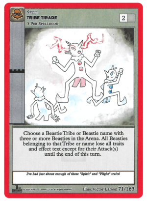 Tribe Tirade - 71/163