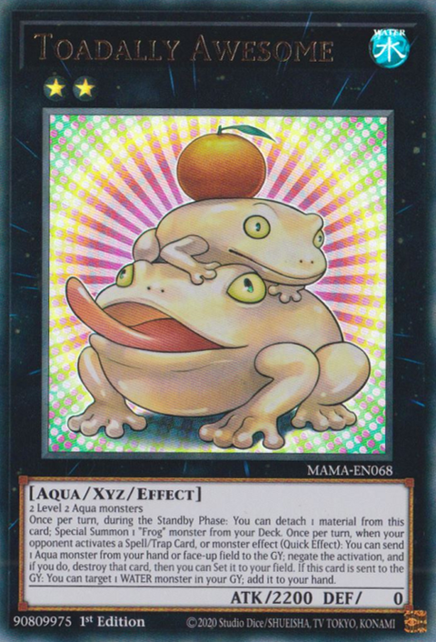 Toadally Awesome [MAMA-EN068] Ultra Rare