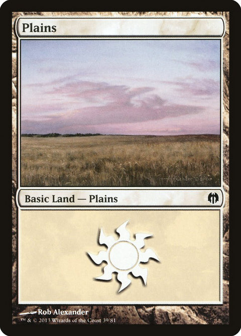 Plains [Duel Decks: Heroes vs. Monsters]