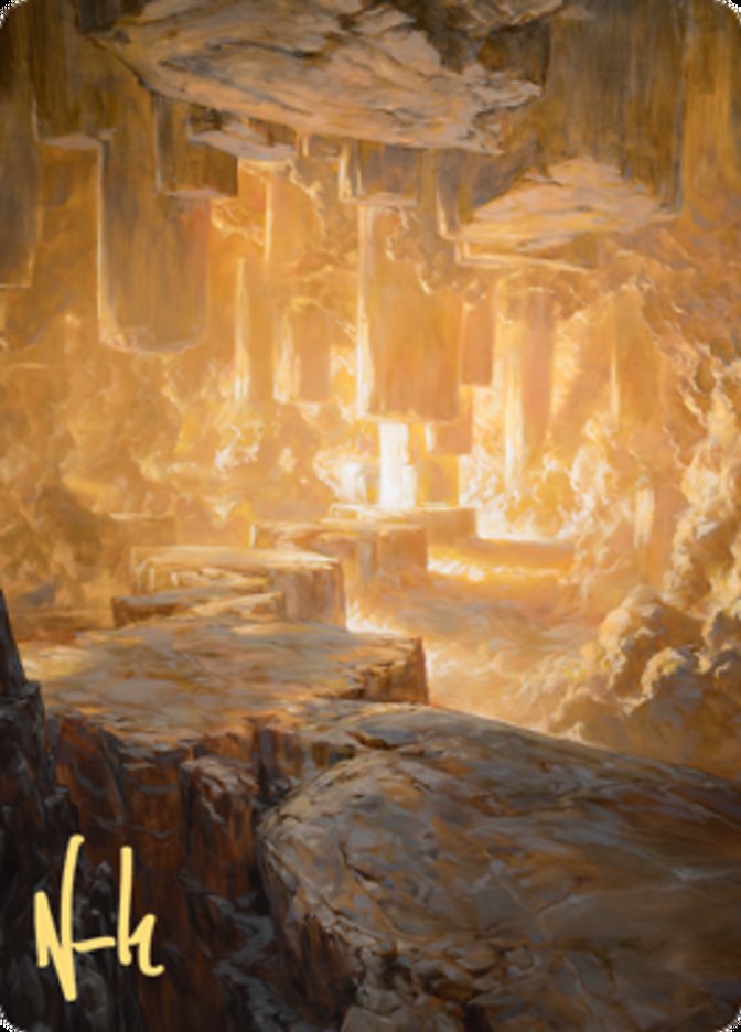 Pillarverge Pathway // Pillarverge Pathway (Art Series) [Zendikar Rising Art Series]