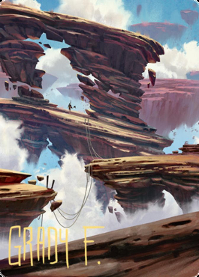 Boulderloft Pathway // Boulderloft Pathway (Art Series) [Zendikar Rising Art Series]