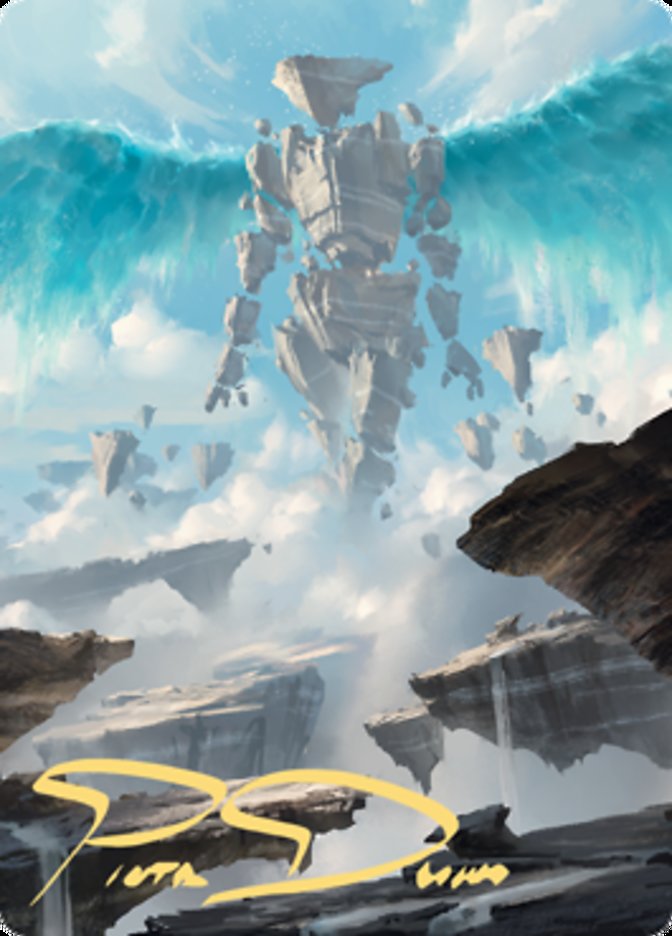 Celestial Colonnade // Celestial Colonnade (Art Series) [Zendikar Rising Art Series]