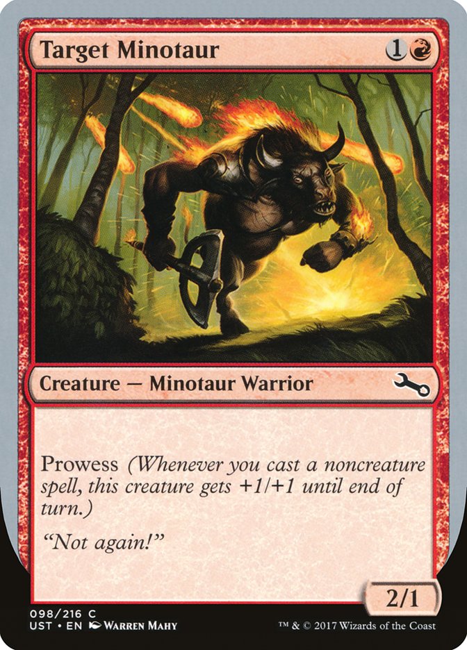Target Minotaur [Unstable]