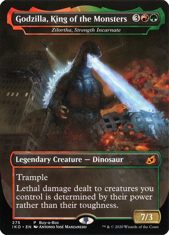 Godzilla, King of the Monsters - Zilortha, Strength Incarnate [Ikoria: Lair of Behemoths]