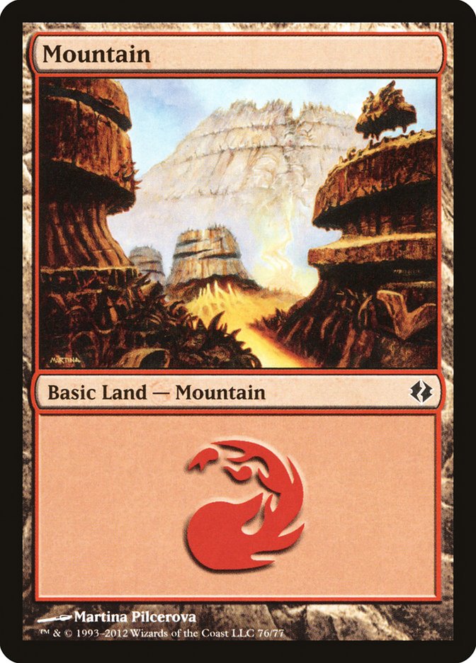 Mountain [Duel Decks: Venser vs. Koth]