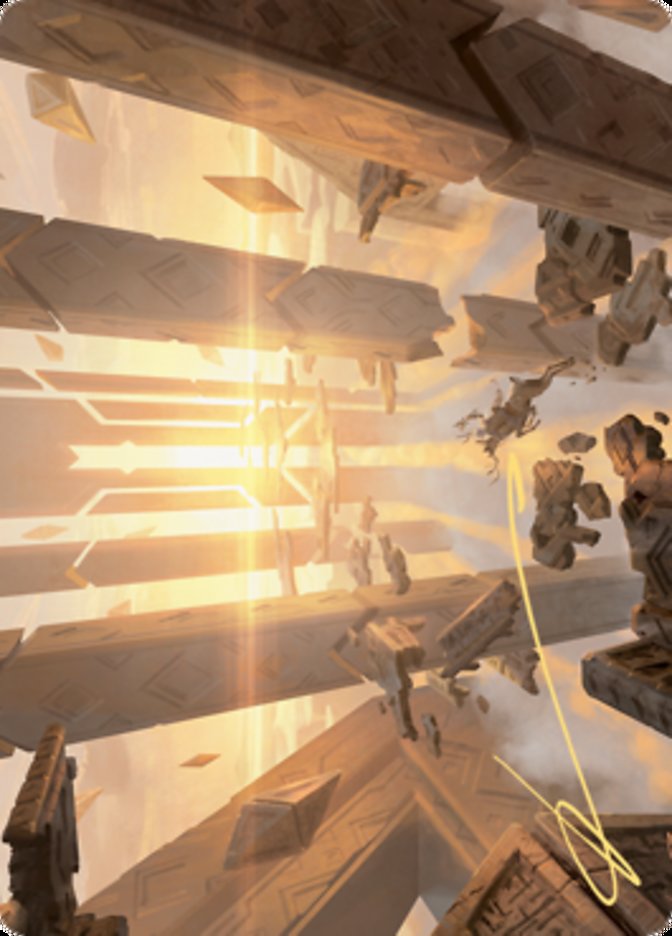 Skyclave Basilica // Skyclave Basilica (Art Series) [Zendikar Rising Art Series]