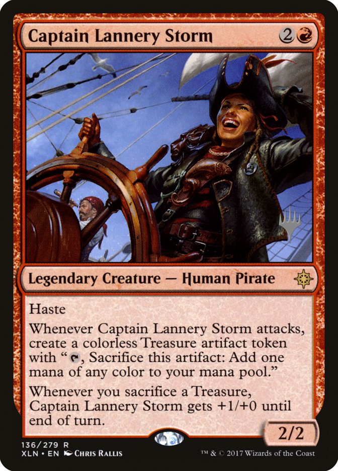 Captain Lannery Storm [Ixalan Promos]
