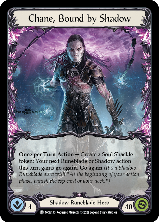Chane, Bound by Shadow [MON153] 1st Edition Normal
