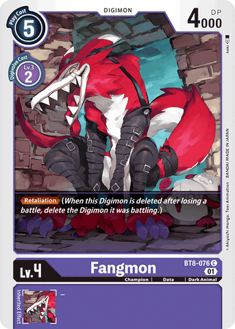 Fangmon [BT8-076] [New Awakening]