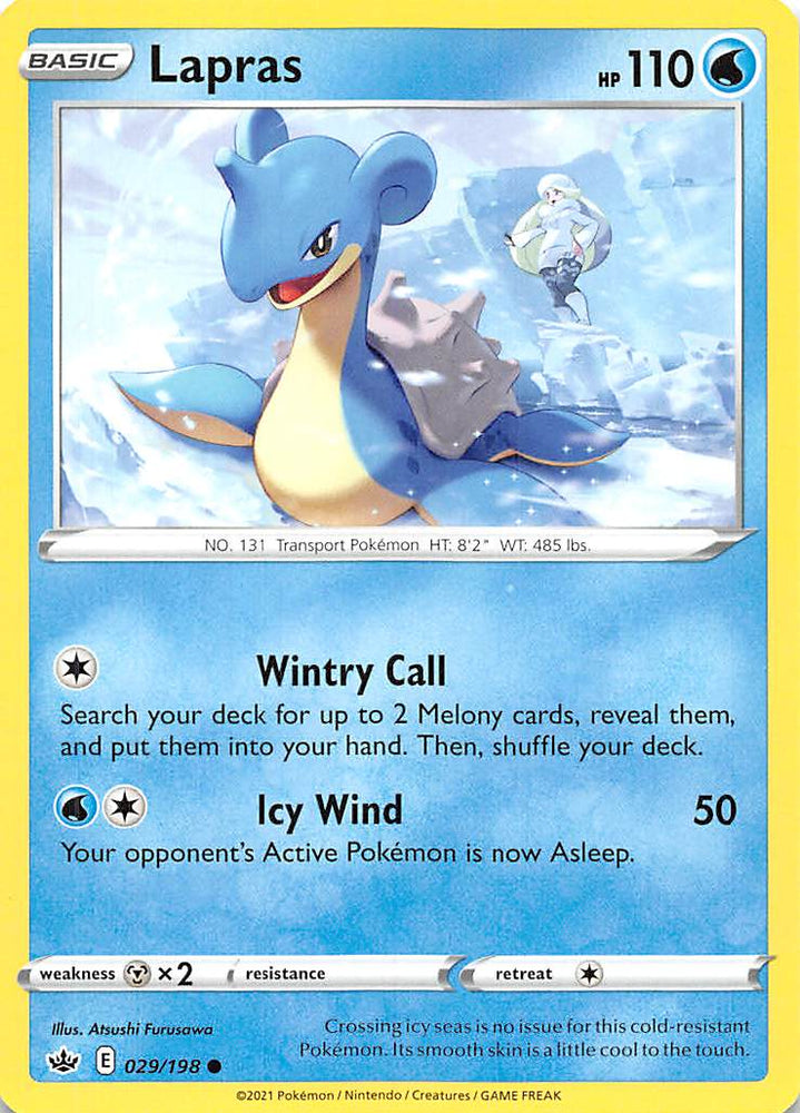 Lapras (029/198) [Sword & Shield: Chilling Reign]