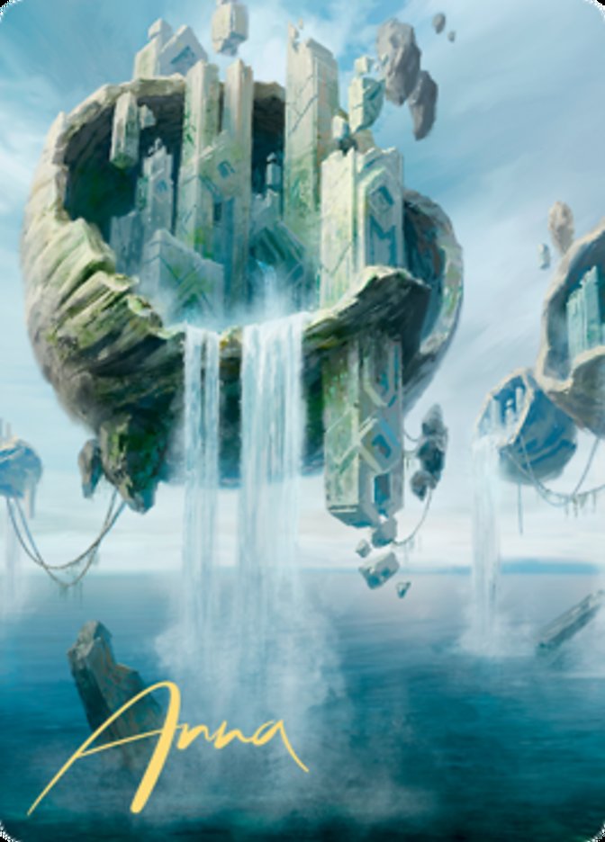 Island 2 // Island 2 (Art Series) [Zendikar Rising Art Series]