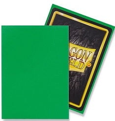 100ct Apple Green Dragon Shield Matte Sleeves