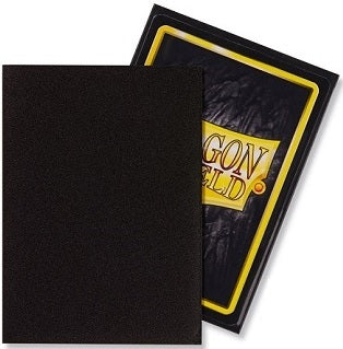 100ct Black Dragon Shield Matte Sleeves