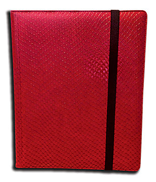 Legion Dragon Hide 9-Pocket Premium binder RED