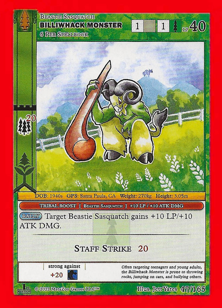 Billiwhack Monster - 47/165