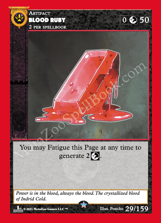 Blood Ruby - 29/159