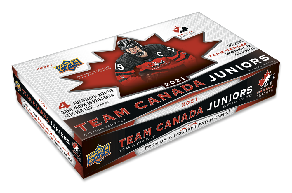 2021 Upper Deck Team Canada Juniors Hobby Box (Available Instore)