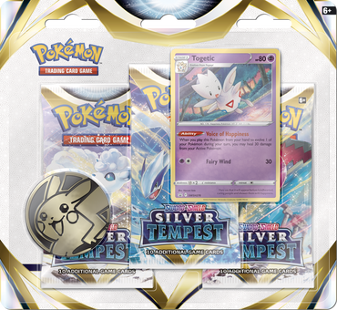 POKEMON SWSH12 SILVER TEMPEST 3-PK BLISTER