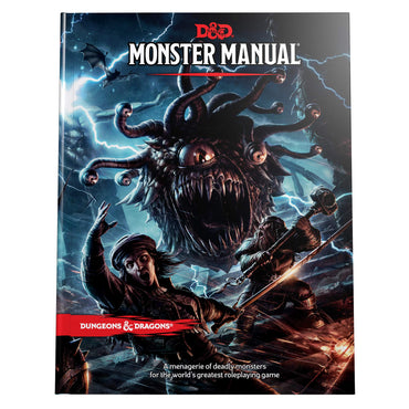 Dungeons & Dragons Monster Manual (Core Rulebook, D&D Roleplaying Game) Hardcover