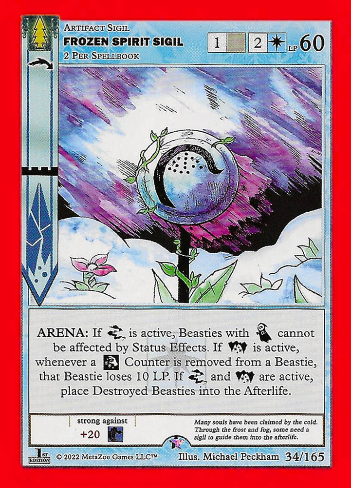 Frozen Spirit Sigil - 34/165