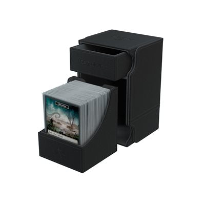 Deck Box: Watchtower Convertible Black (100ct)