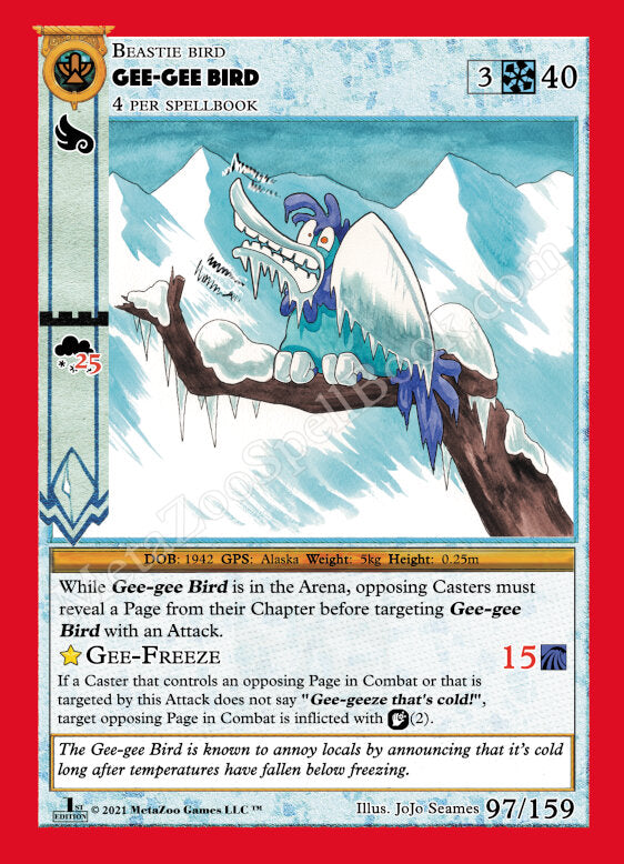 Gee Gee Bird - 97/159