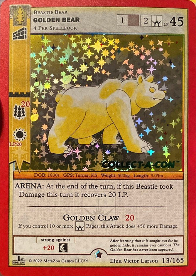 Golden Bear - 13/165