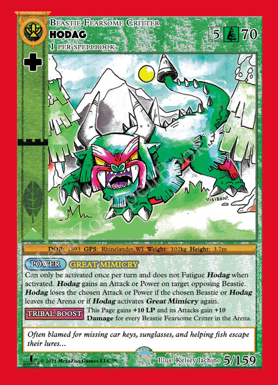 Hodag - 5/159